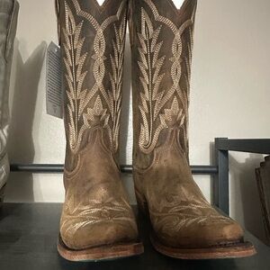 Brown Western Cowboy Boots